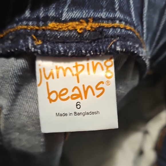 Jumping Beans Dark Blue Relaxed Men's Jeans - Picture 3 of 4